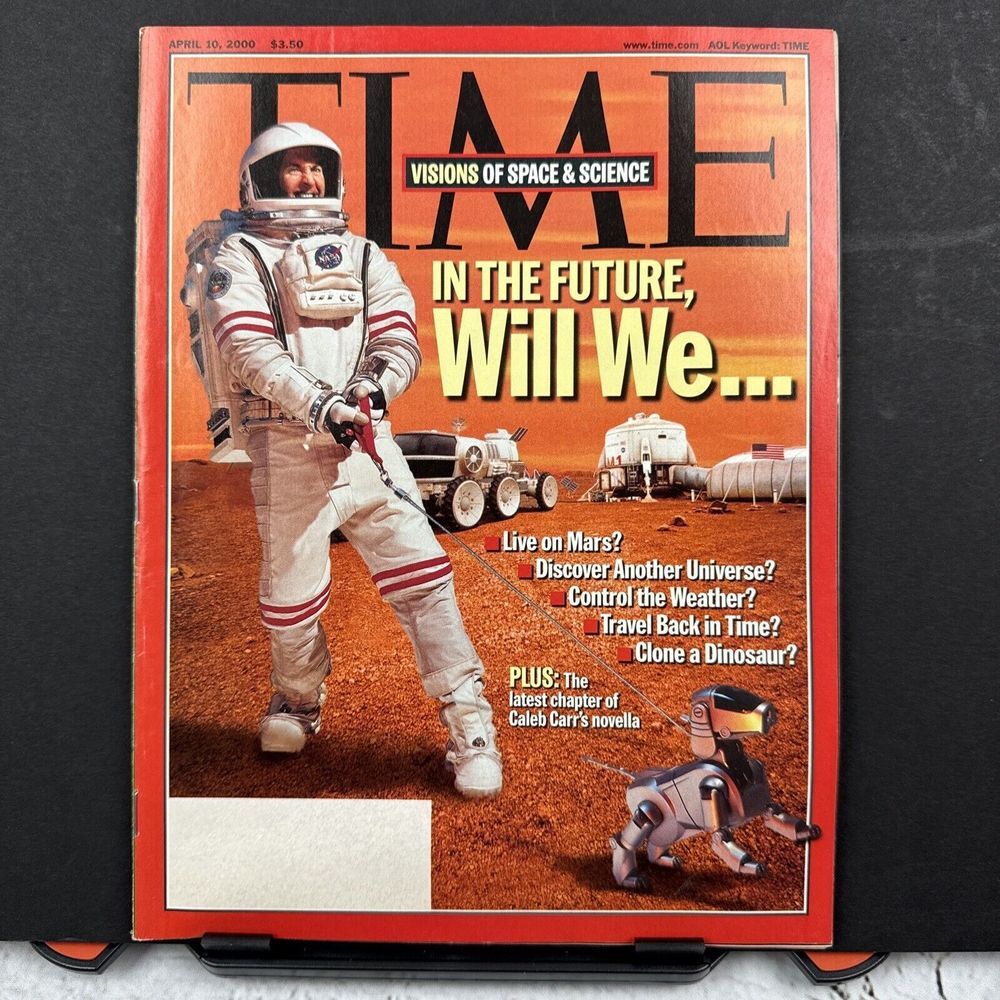 Time Magazine April 10, 2000 - Visions Of Space &‎ Science In the Future We...